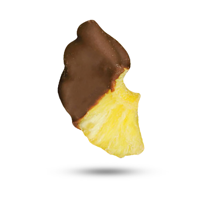 Ananas-in-Vollmilch-Schokolade