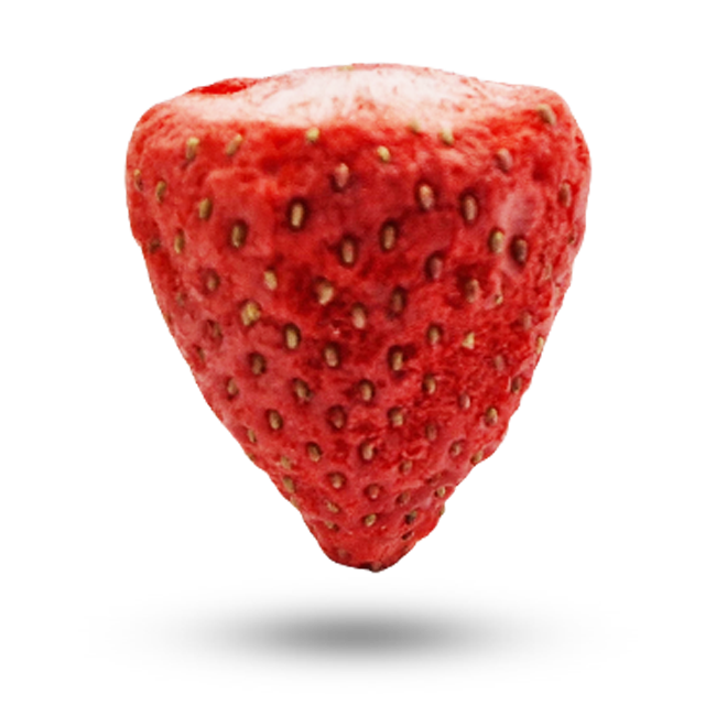 Gefriergetrocknete-Erdbeeren