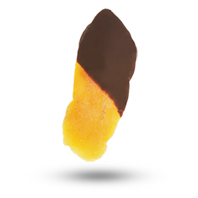 Mango-in-Vollmilch-Schokolade